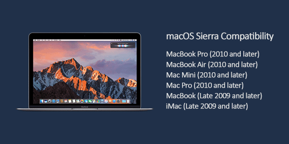 Mac Sierra Software Compatibility List